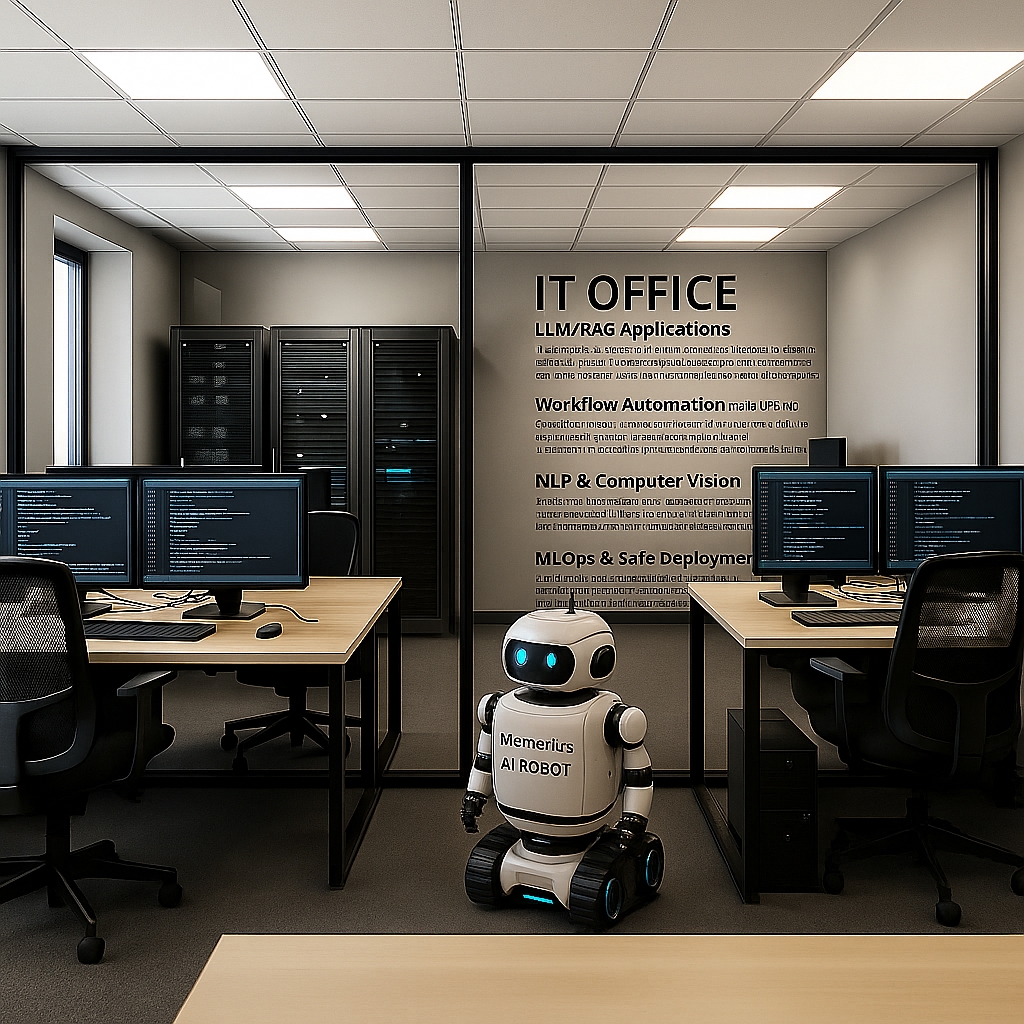 AI & Automation expertise — LLM/RAG, n8n/UiPath, NLP/CV, MLOps