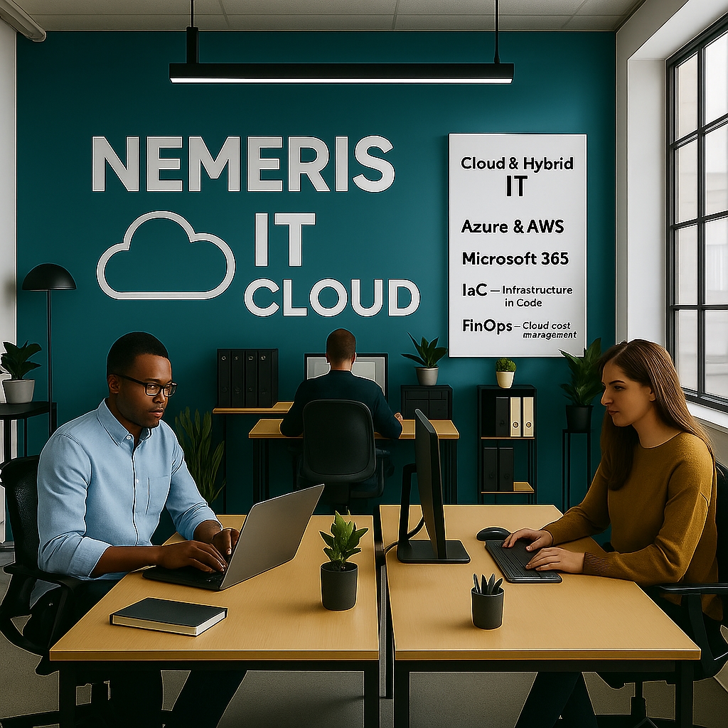 Cloud & Hybrid IT consulting at Nemeris IT — defensive-only, vendor-neutral