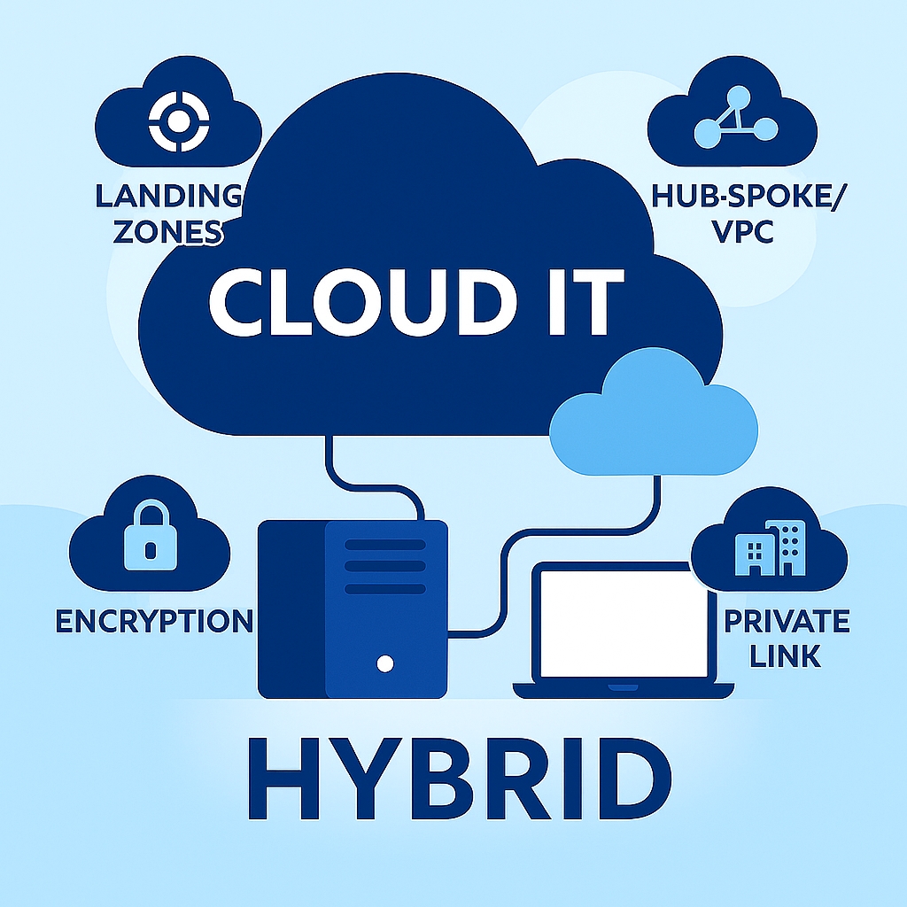 Cloud & Hybrid IT expertise — Azure, AWS, Microsoft 365, IaC, FinOps