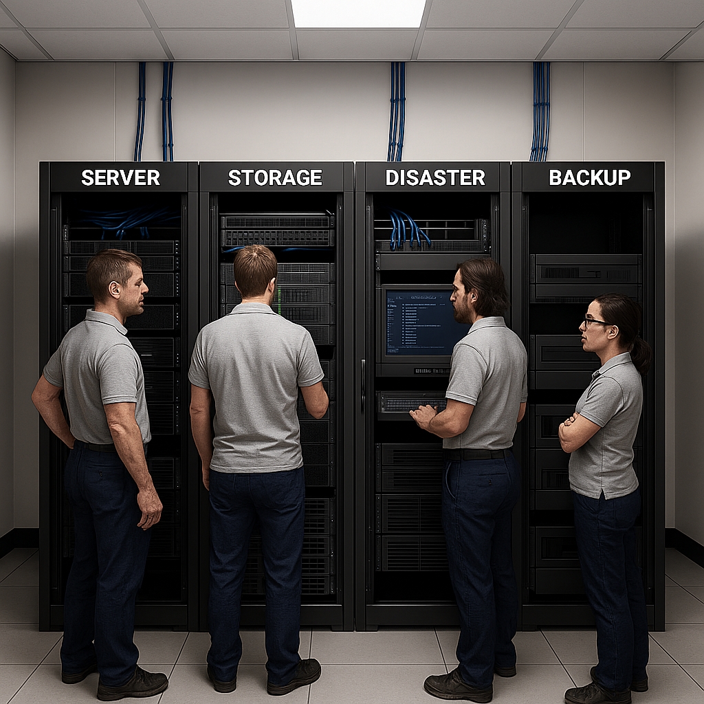 Infrastructure at Nemeris IT — servers, storage, backup & multi-site resilience