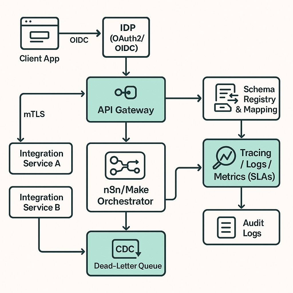 System Integration expertise — APIs, iPaaS, messaging, data pipelines